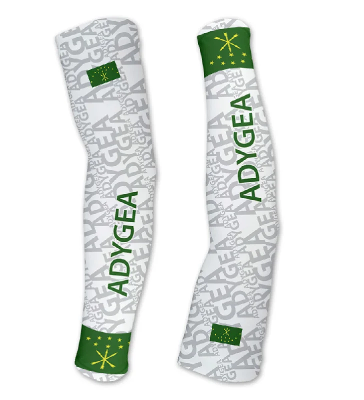 stretchy long sleeves-Adygea ScudoPro Compression Arm Sleeves UV Protection Unisex - Walking - Cycling - Running - Golf - Baseball - Basketball