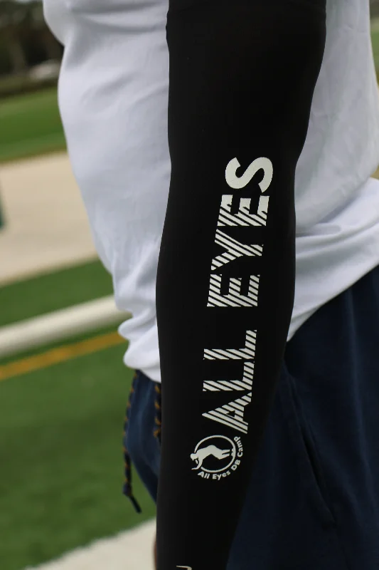 stretchy arm sleeves for sports-All Eyes DB Camp Lockdown Arm Sleeves