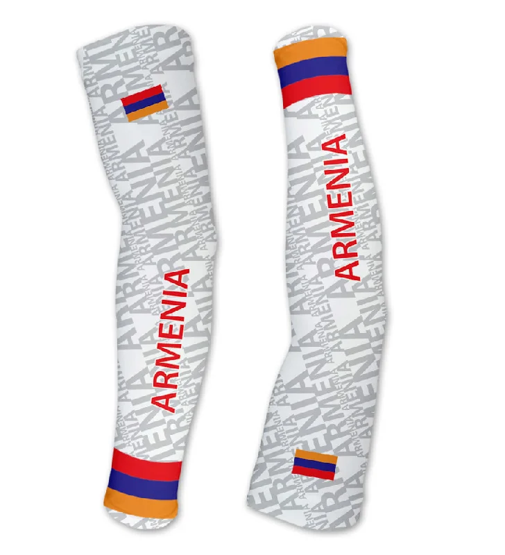 sleeve with open back-Armenia ScudoPro Compression Arm Sleeves UV Protection Unisex - Walking - Cycling - Running - Golf - Baseball - Basketball