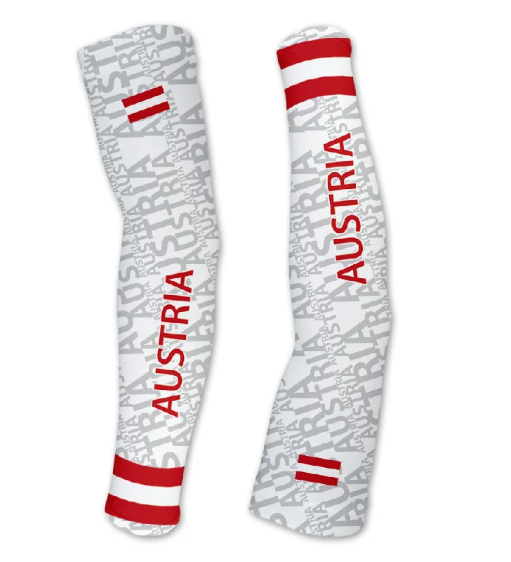 easy sleeve wear-Austria ScudoPro Compression Arm Sleeves UV Protection Unisex - Walking - Cycling - Running - Golf - Baseball - Basketball