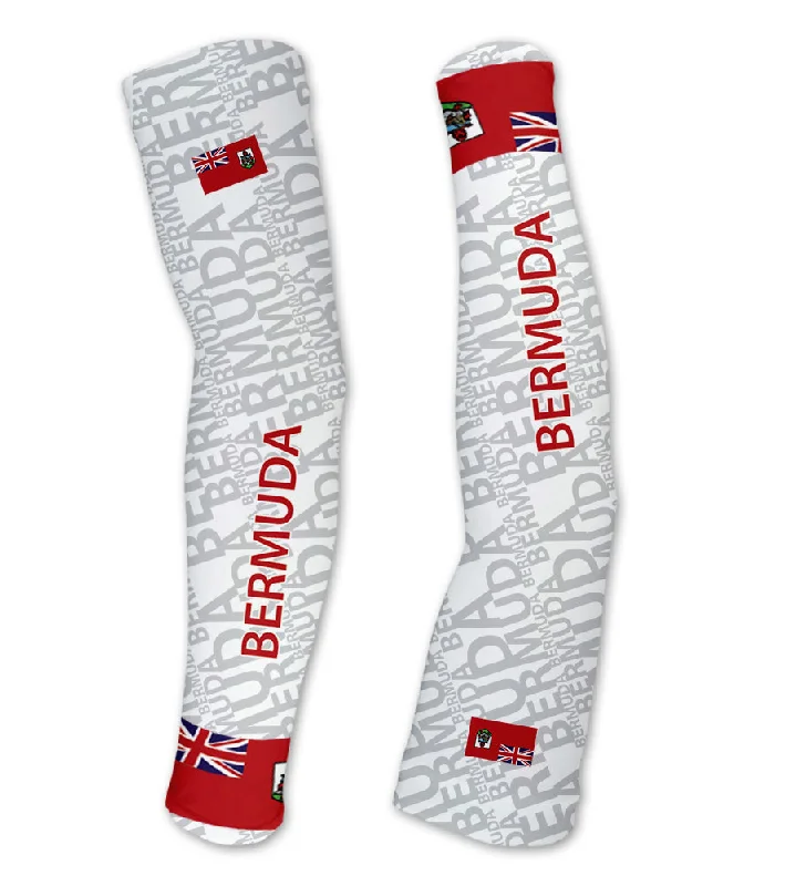 sleeve with cozy fabric-Bermuda ScudoPro Compression Arm Sleeves UV Protection Unisex - Walking - Cycling - Running - Golf - Baseball - Basketball