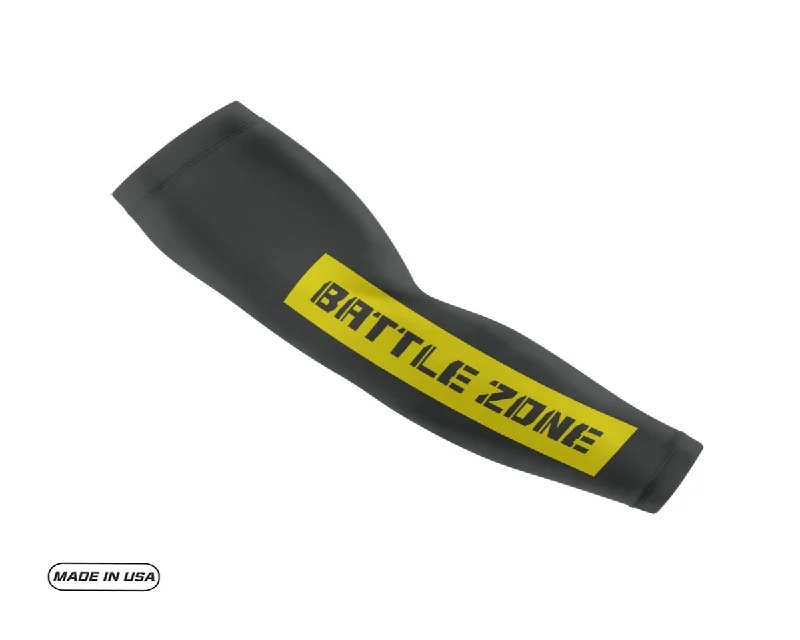 multi-layer sleeve-Black Battle Zone Arm Sleeve