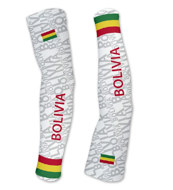 fitted sleeve for sweater-Bolivia ScudoPro Compression Arm Sleeves UV Protection Unisex - Walking - Cycling - Running - Golf - Baseball - Basketball