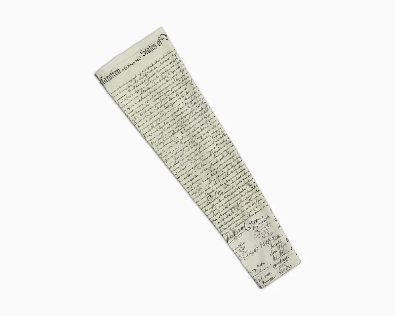 arm sleeve for sun protection-Declaration of Independence Arm Sleeve