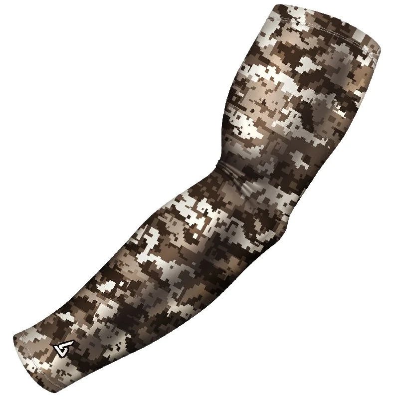 sleeve size for comfort-Digital Viper Brown