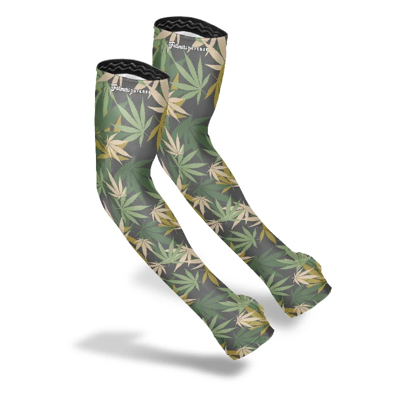 high sleeve jacket-Protection Sleeves -Leaf Camo