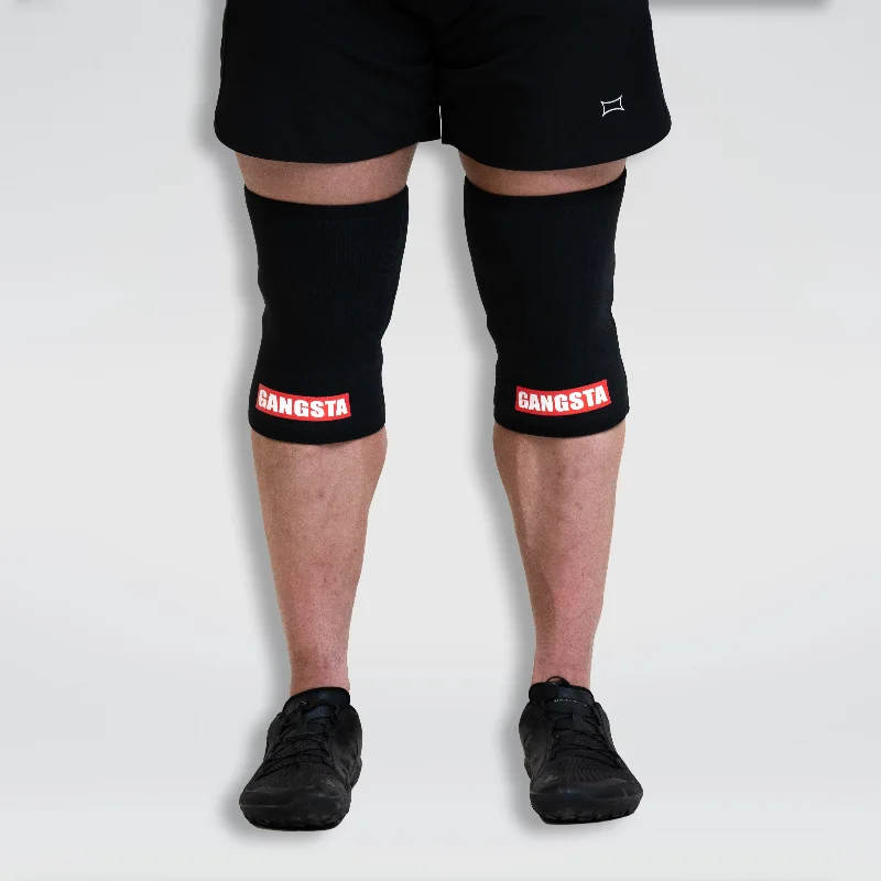 sleeve with mesh details-Gangsta Knee Sleeves - GENTLY USED