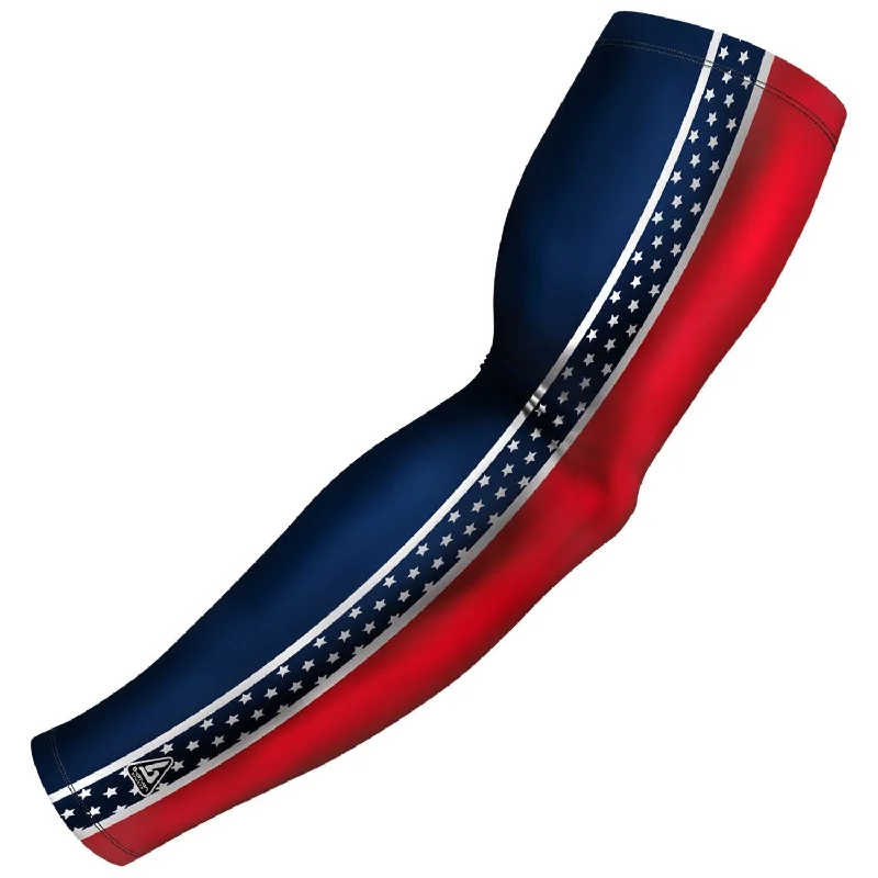 stylish short sleeve options-Patriot Series Red Blue