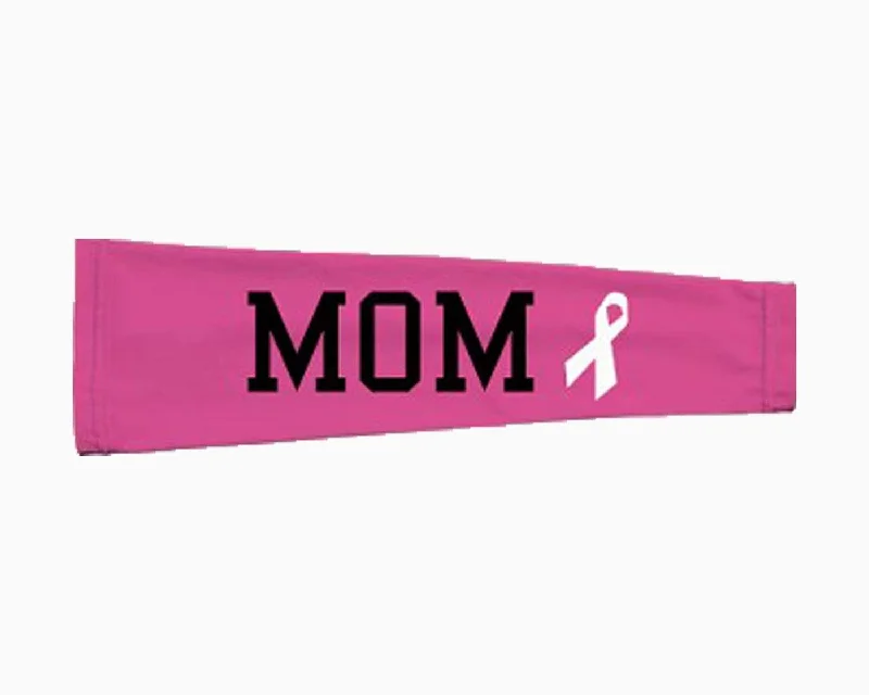 sleeve and cuff design-Pink Ribbon Mom Arm Sleeve