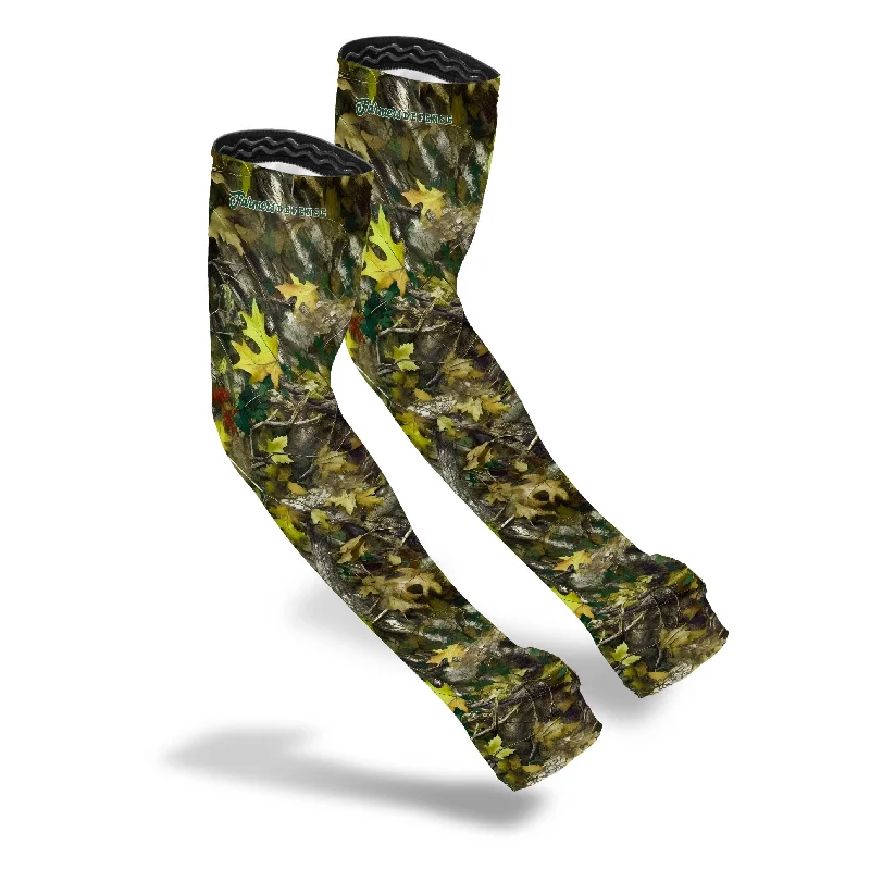 outdoor sleeve cover-Protection Sleeves - Green Hunter Camo