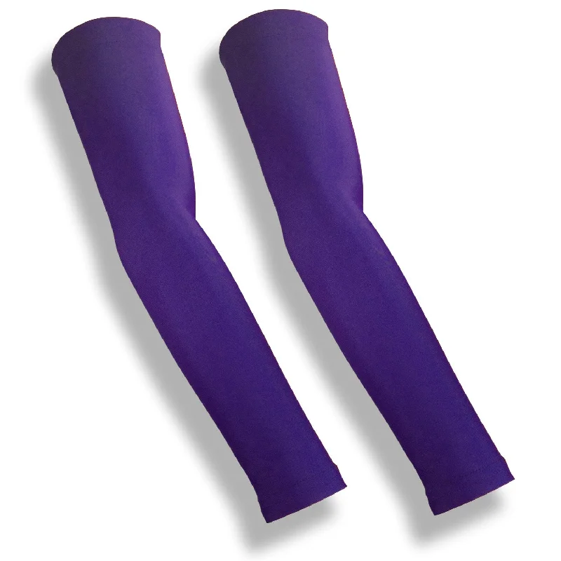 sleeve customization for jackets-Purple Full Arm Sleeves