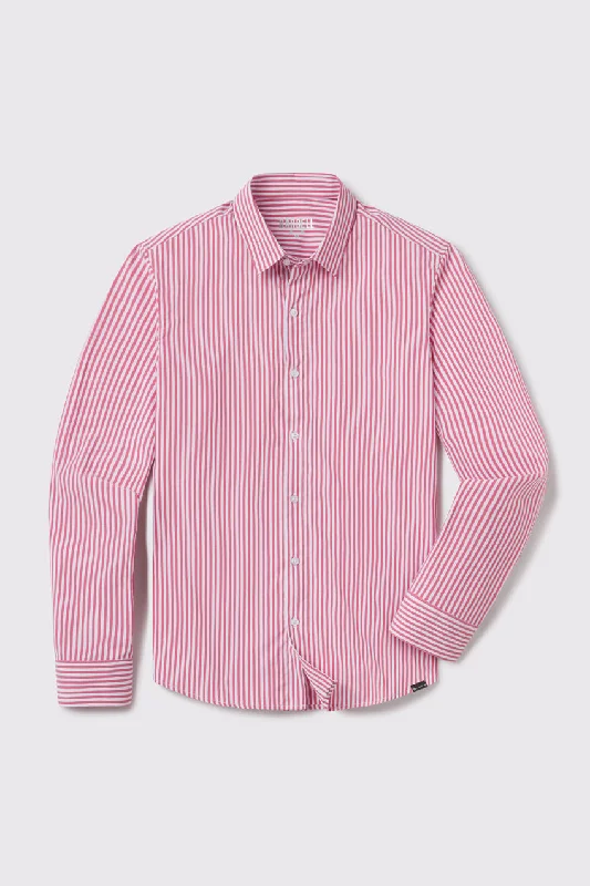 2023 Motive Dress Shirt Stripe