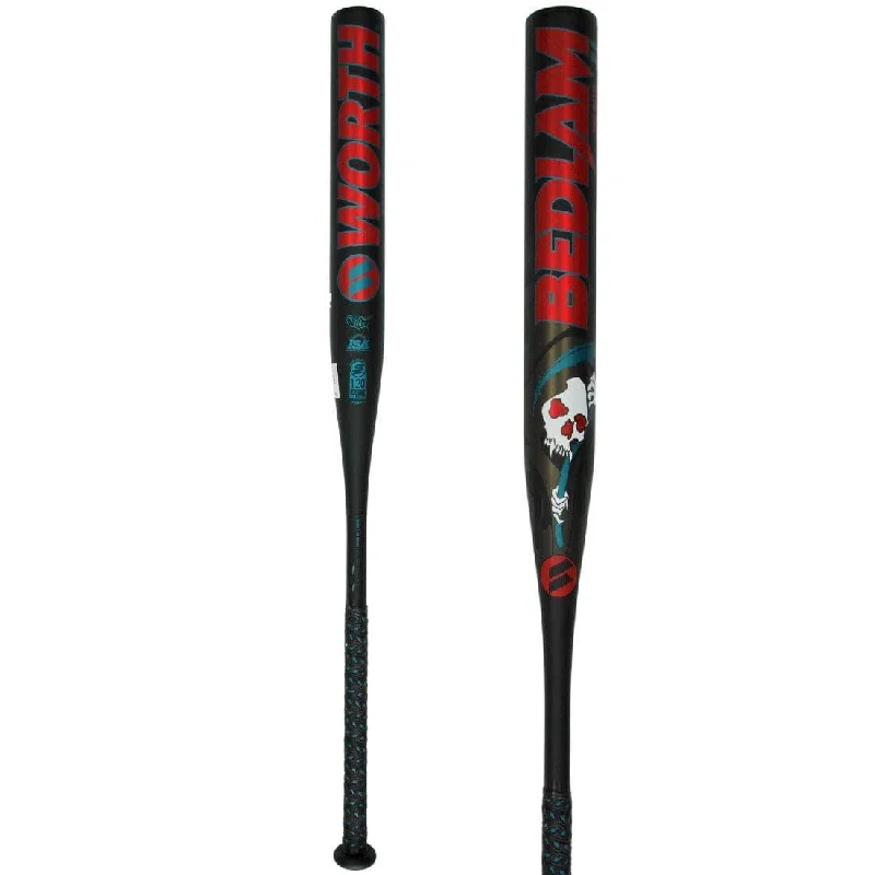 2024 Worth Bedlam Phil Matte Worlds Edition 1 Piece XL USSSA Slowpitch Softball Bat