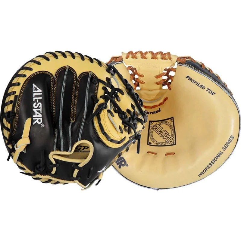 Fielding Gloves for glove thumb support-All-Star Pro Series "The Donut" 33.5" Training Baseball Catcher's Mitt: CM1000TM