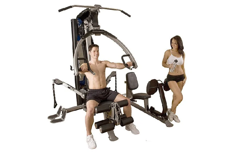 Multi-station home gym for personal fitness-BodyCraft Elite Home Gym Strength System (DEMO)