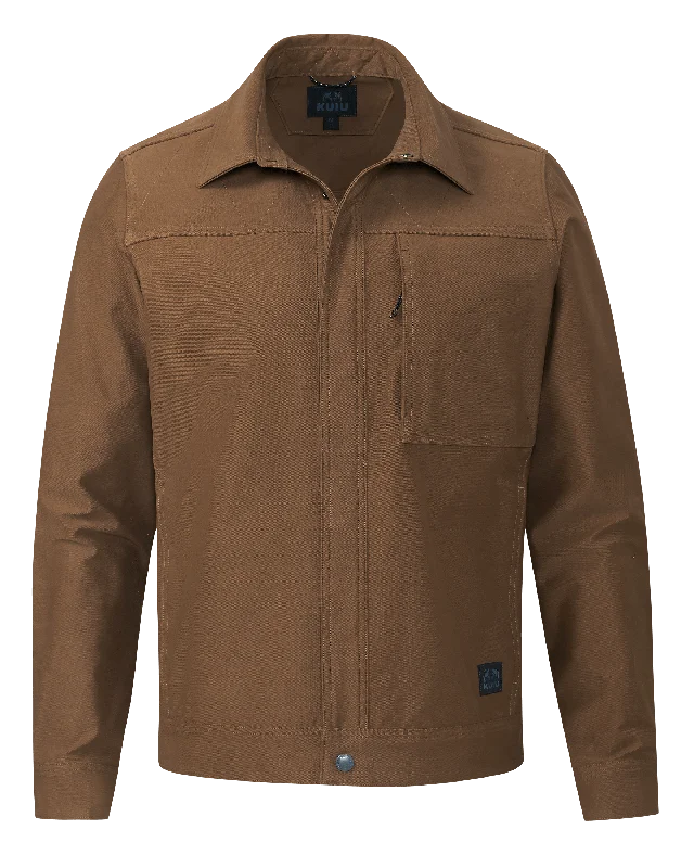 Brawley Canvas Jacket | Saddle