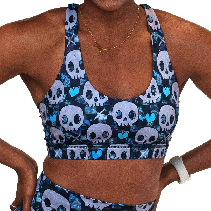 Butterfly Back Bra | Emo Skulls