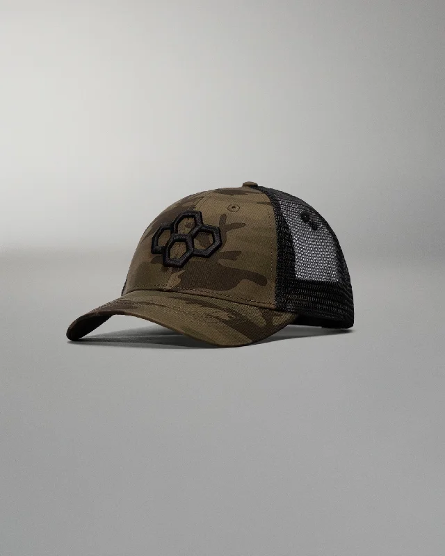 Camo Hex Trucker Hat