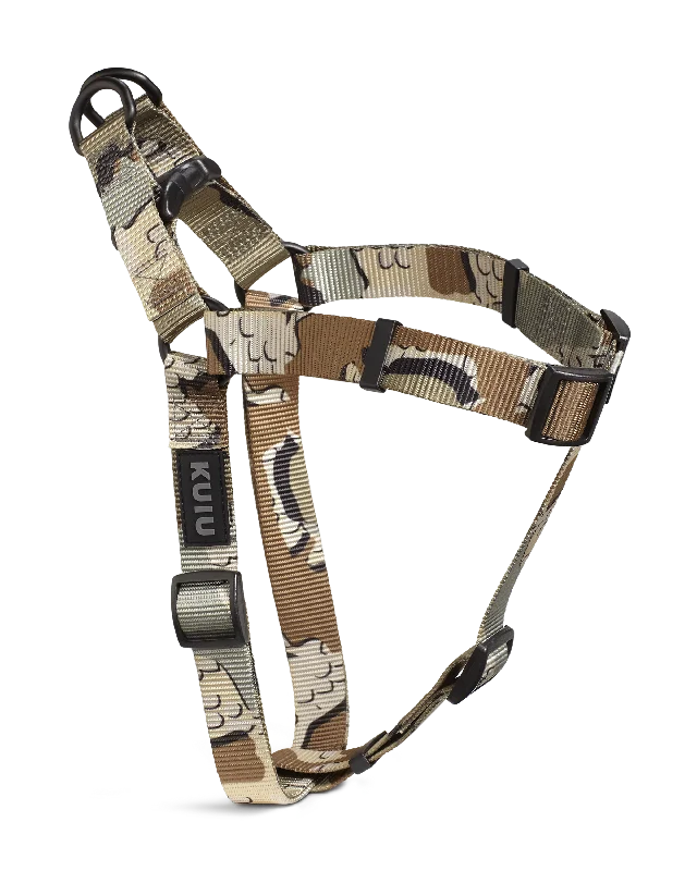 Camo Webbing Dog Harness | Valo