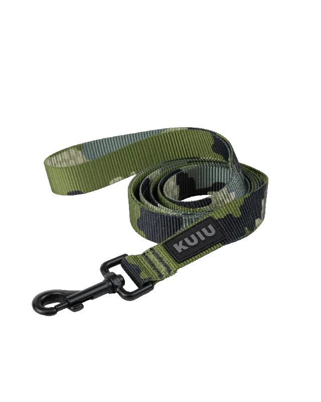 Camo Webbing Dog Leash | Verde