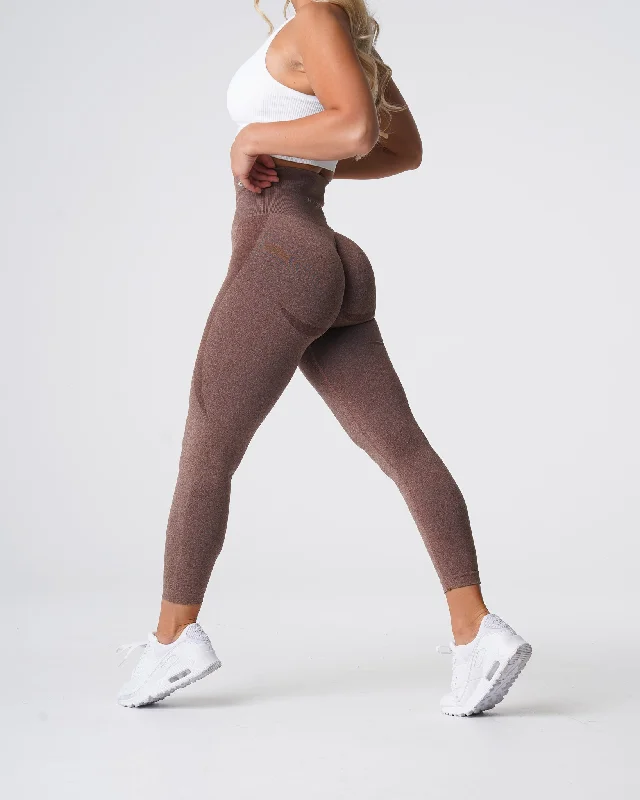 Sportswear/Tops locker friendly-Cocoa Contour Seamless Leggings