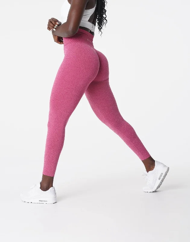 Sportswear/Tops crop tops-Crimson NV Seamless Leggings