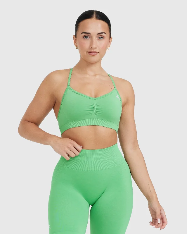 Sportswear/Tops speed training-Effortless Strappy Bralette | Jade