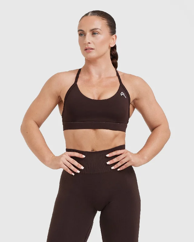 Sportswear/Tops bootcamp gear-Everyday Sports Bra | 70% Cocoa