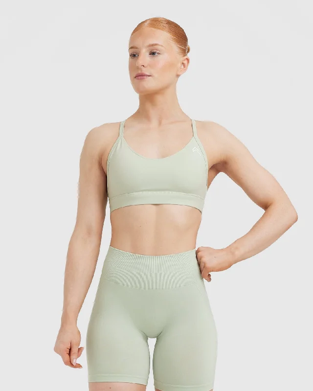 Sportswear/Tops pre-workout-Everyday Sports Bra | Tea Green