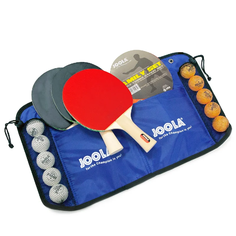 JOOLA Family Table Tennis Rackets & Balls Set