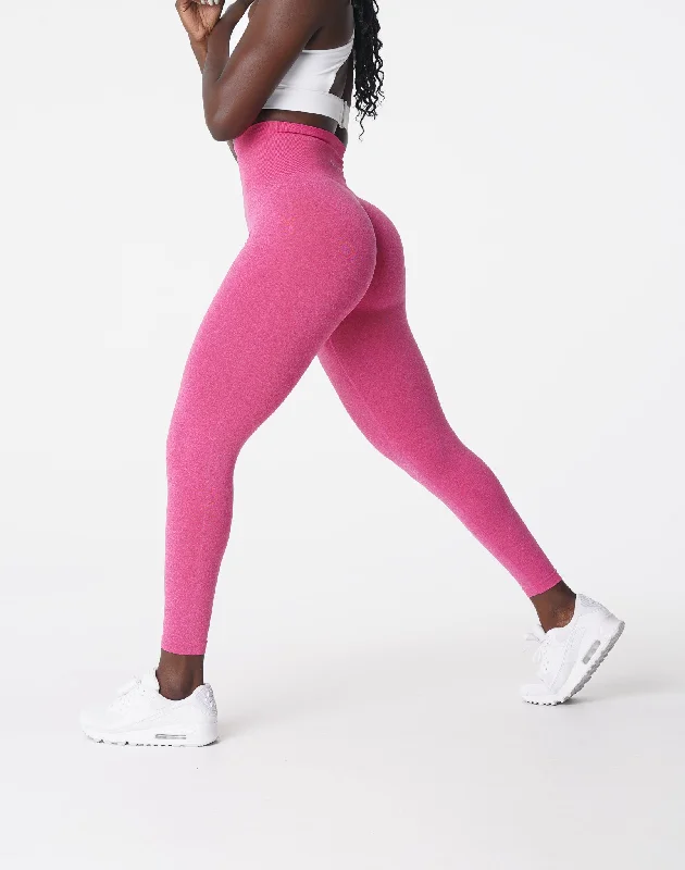 Sportswear/Tops material info-Fuchsia NV Seamless Leggings