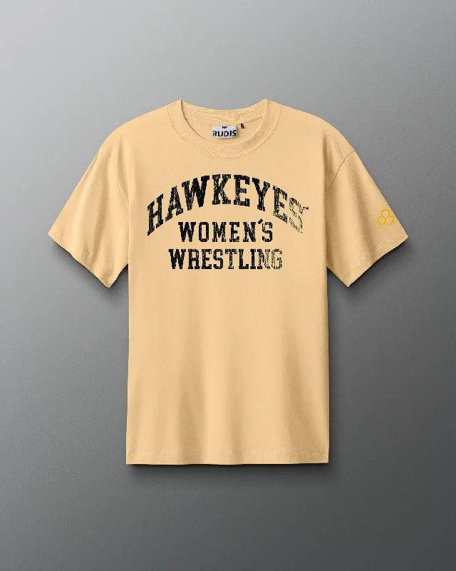 Hawkeyes Women's Vintage Arch Heavyweight T-Shirt