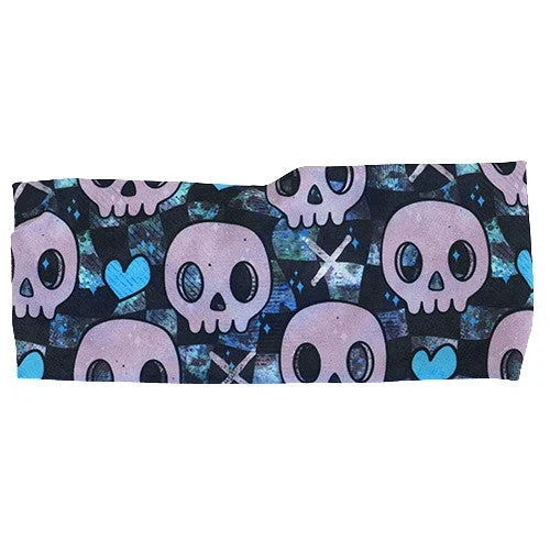 Headband - Emo Skulls