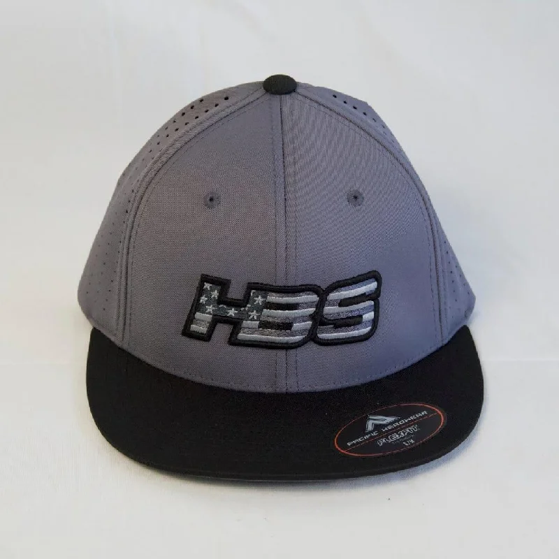 Headbanger Sports Exclusive Pacific ES474 FlexFit Hat: USA Dark