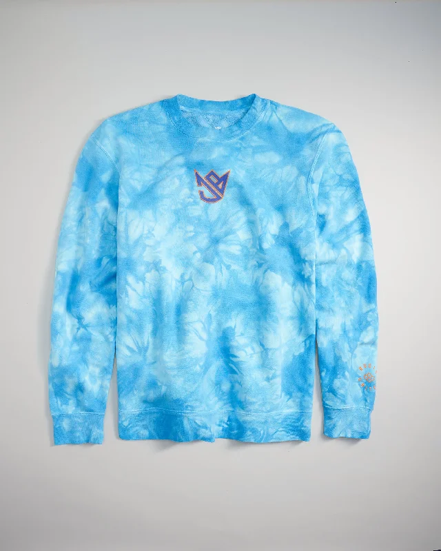 JB Written Tie Dye Crewneck