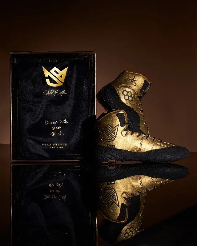 JB1 Youth Wrestling Shoes - ALLISEEISGOLD - GOLD