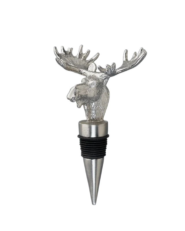 KUIU Moose Wine Stopper | Stainless Steel