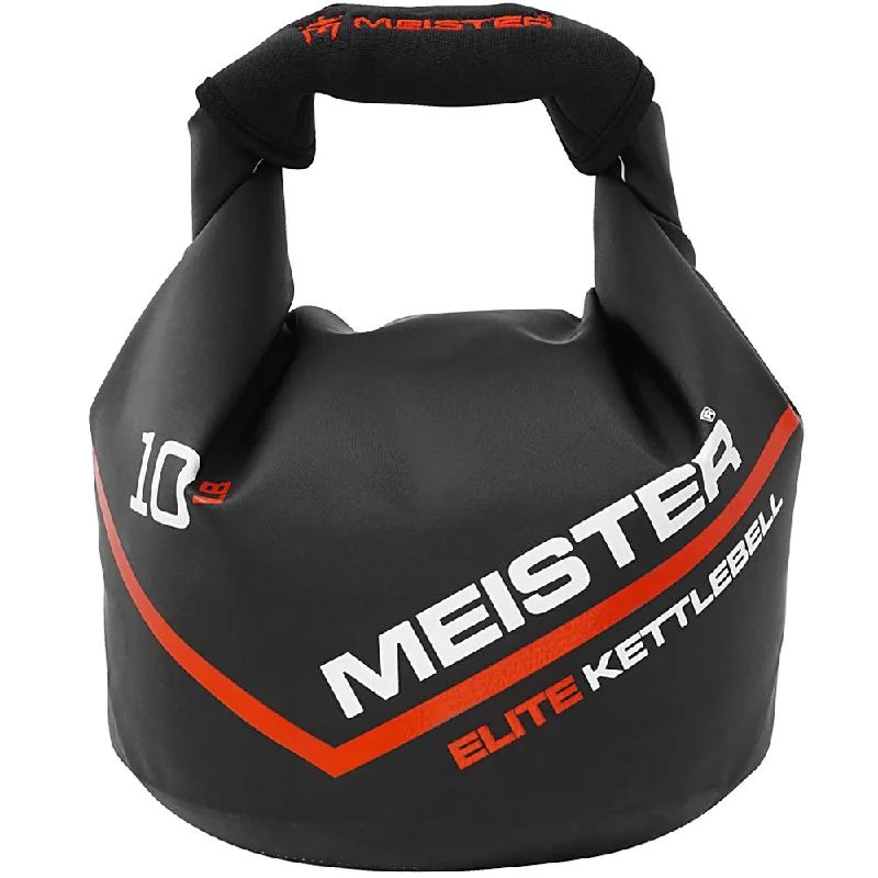 Kettlebell with firm weight palette-Meister Elite Portable Sand Kettlebell - 10lb / 4.5kg