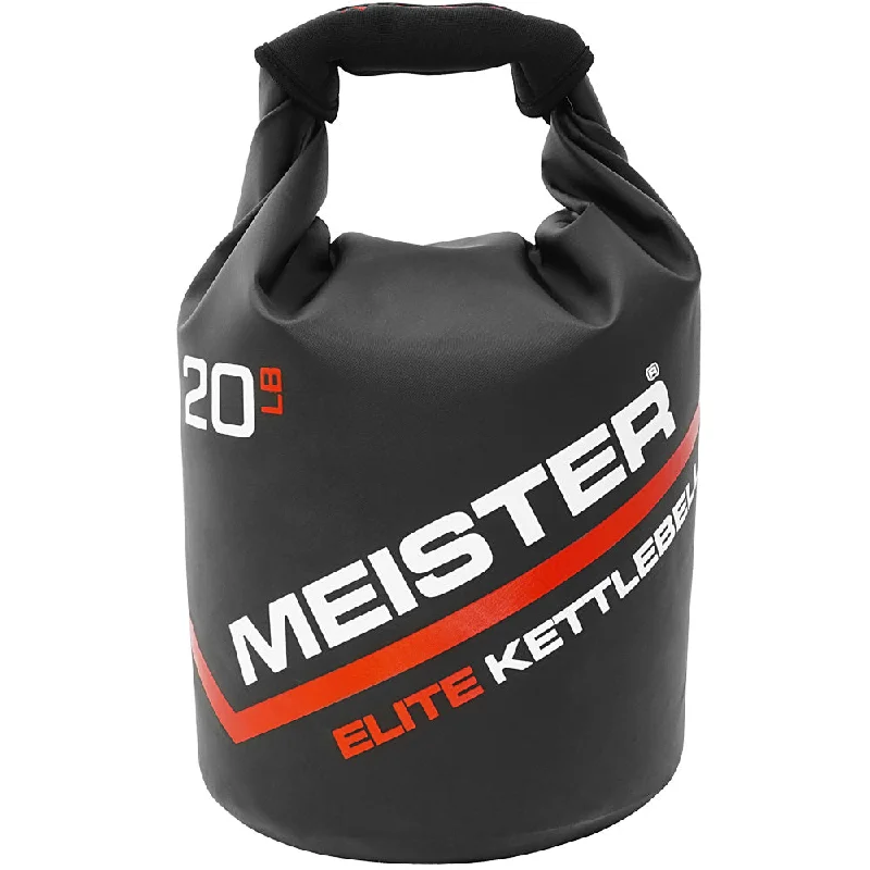 Kettlebell lightweight strength palette-Meister Elite Portable Sand Kettlebell - 20lb / 9.0kg