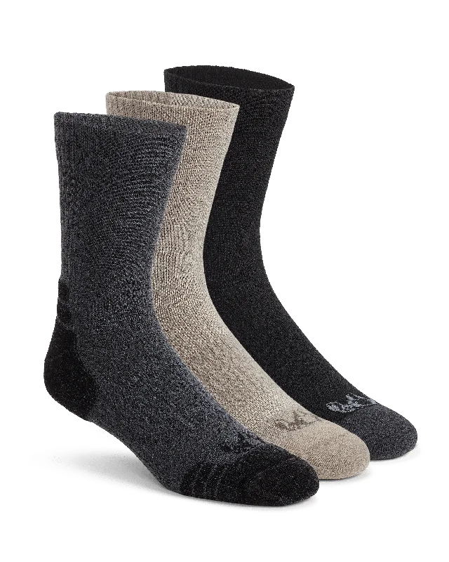 Merino Lightweight Performance Sock 3-Pair Pack | Multi