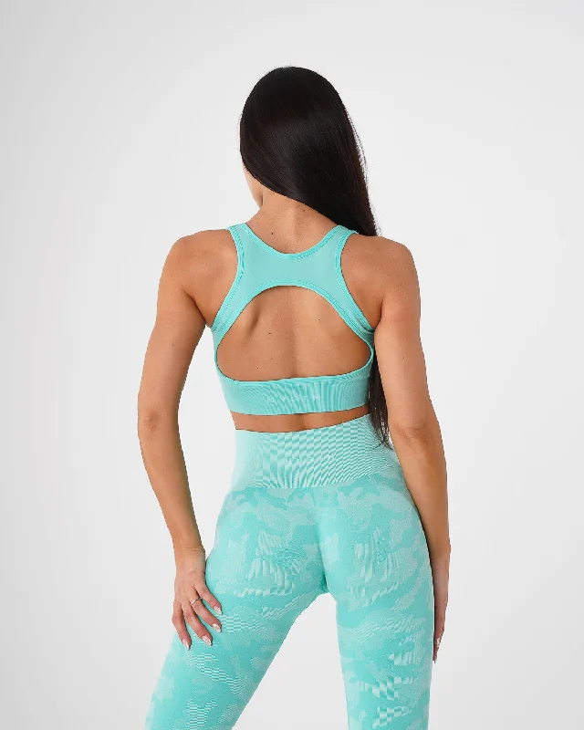 Sportswear/Tops rugged style-Mint Eclipse Seamless Bra