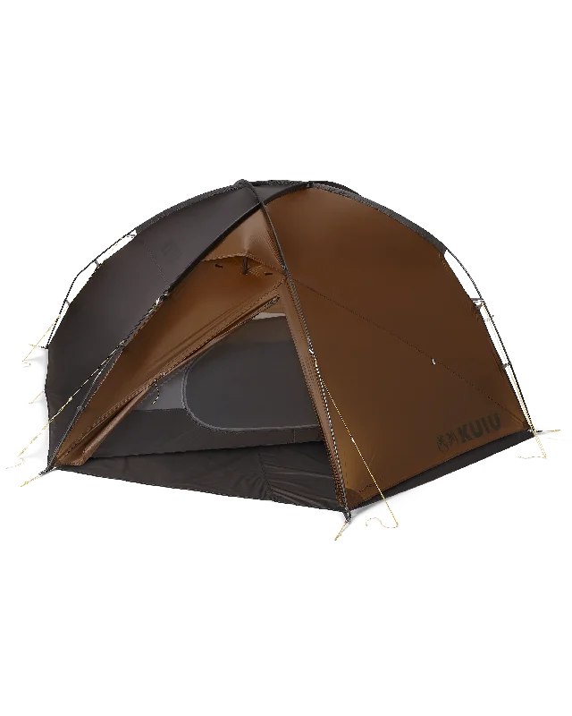 Mountain Star 3 Person Tent Set | Gunmetal-Camel