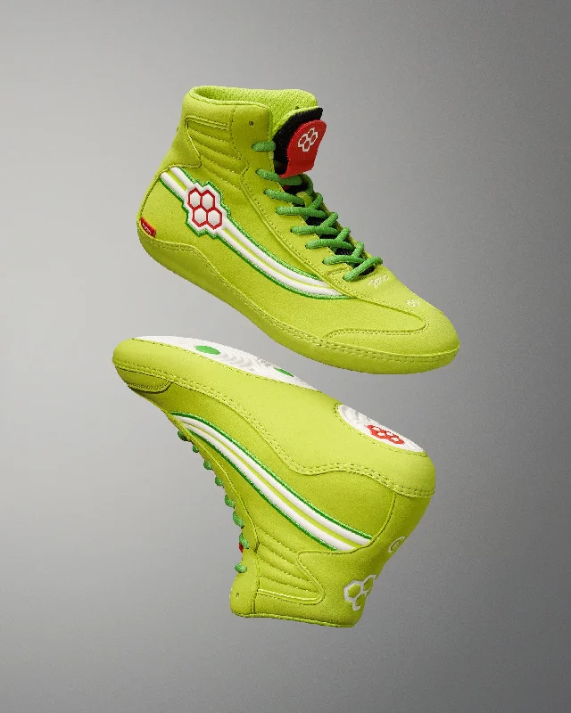 Ninety-5 Classic Adult Wrestling Shoe - Electric Green