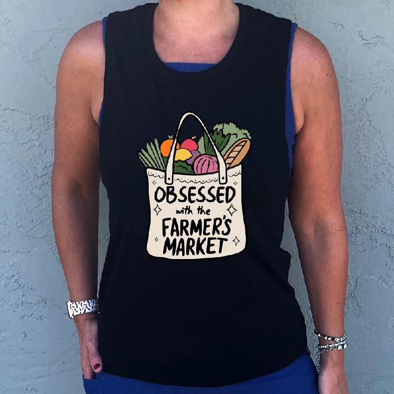 Obsessed With The Farmer's Market Muscle Tank