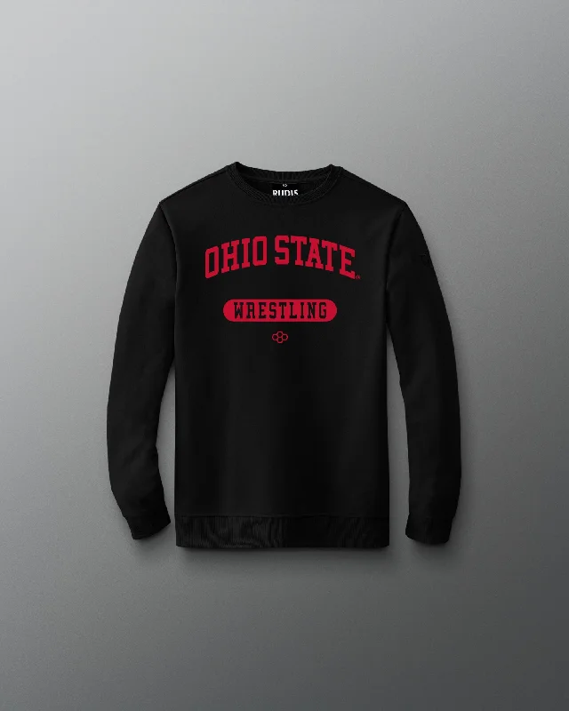 Ohio State Wrestling Arch Youth Crewneck