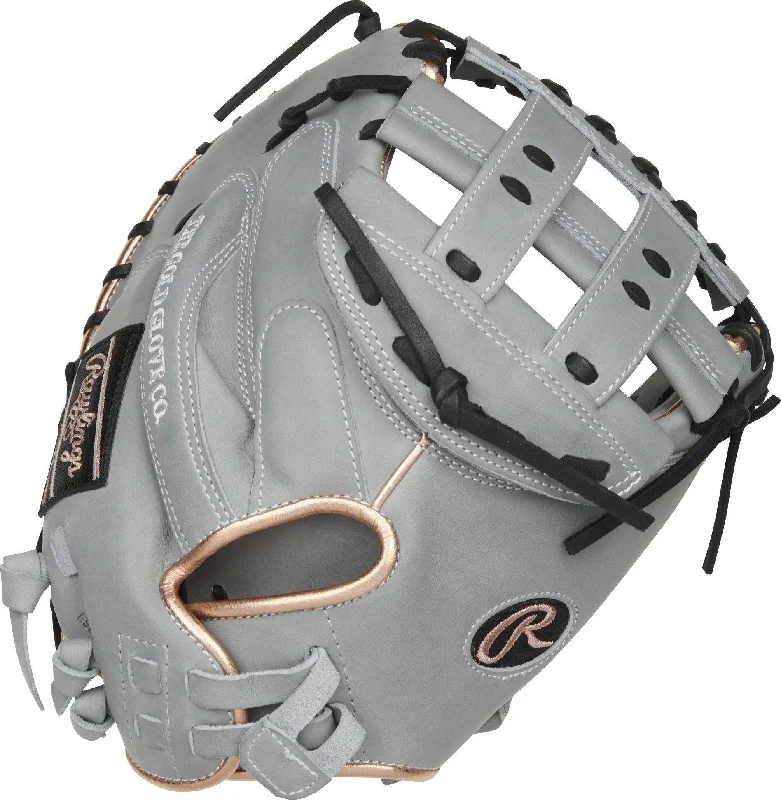 Fielding Gloves for glove protection-Rawlings Heart of the Hide 33" Fastpitch Catcher's Mitt: PROCM33FP-24G