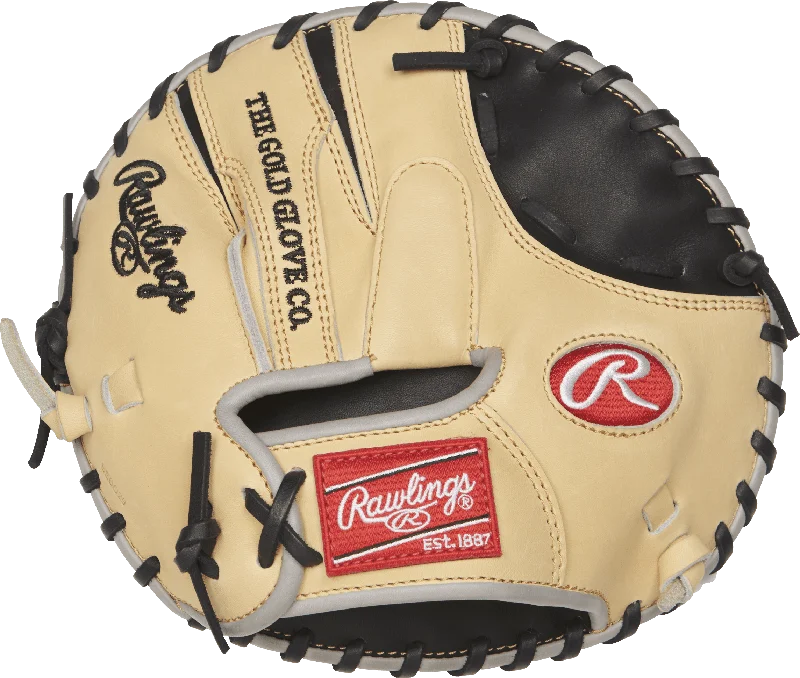 Fielding Gloves with glove wrist support-Rawlings Heart of the Hide Pancake Training Glove: PROFL12TR