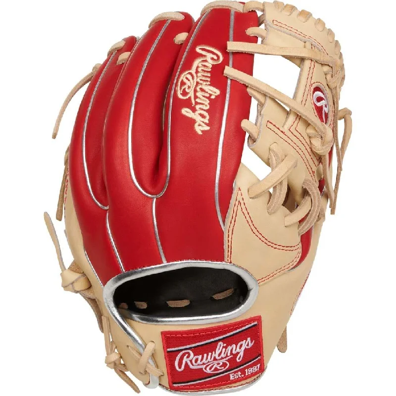 Fielding Gloves with synthetic materials-Rawlings Heart of the Hide R2G 11.5" Infield Baseball Glove: RPROR934-2CS