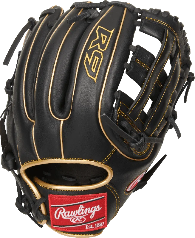 Fielding Gloves for glove hand comfort-Rawlings R9 11.75" Infield Baseball Glove: R9315-6BG