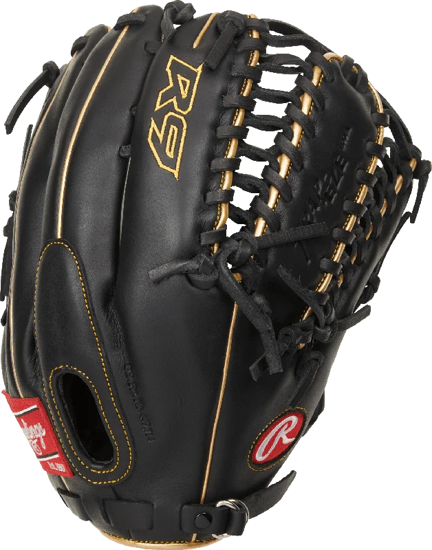 Fielding Gloves for glove comfort level-Rawlings R9 12.75" Outfield Baseball Glove: R96019BGFS